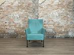 Montis Charly zeeblauw bij TheReSales, Huis en Inrichting, Fauteuils, Ophalen of Verzenden, Zo goed als nieuw, 50 tot 75 cm, Minder dan 75 cm