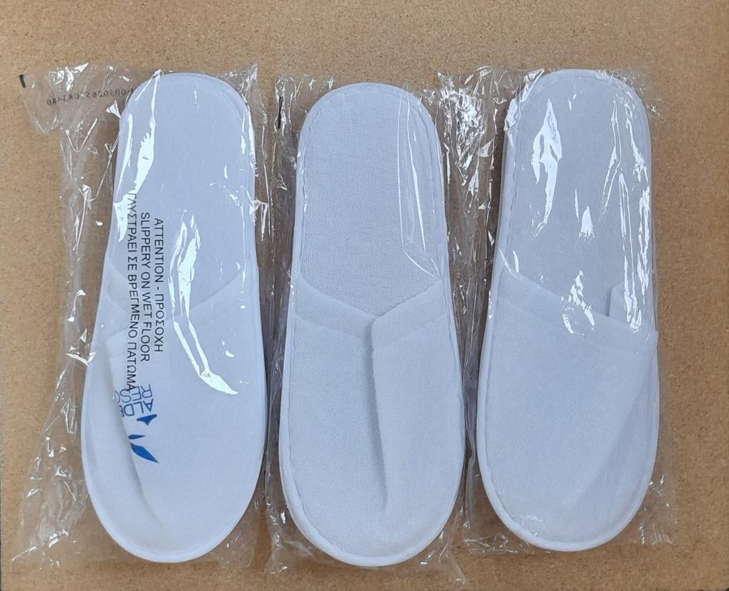 Hotel Slippers Pantoffels Sauna Wegwerp Gasten Slippers nieu, Ophalen of Verzenden, Overige maten, Wit