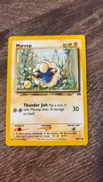 Pokémon card Mareep 58/75 1995, Hobby en Vrije tijd, Verzamelkaartspellen | Pokémon, Losse kaart, Verzenden
