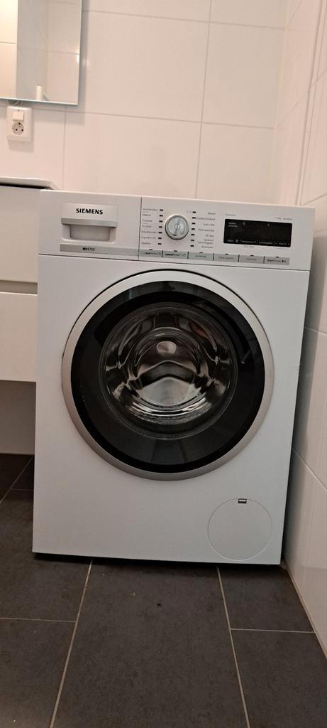 Siemens iQ700 Wasmachine – 9kg – 1600 toeren – A+++, Witgoed en Apparatuur, Wasmachines, Gebruikt, Voorlader, 8 tot 10 kg, 85 tot 90 cm