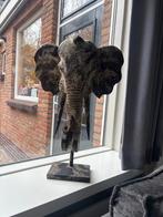Decoratief Olifantenbeeld, Tuin en Terras, Ophalen of Verzenden, Gebruikt, Steen, Dierenbeeld