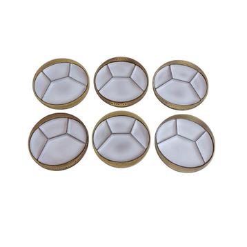 Set vintage gourmet borden Buckeburg  beschikbaar voor biedingen