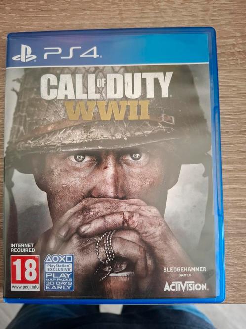 Call of Duty : World War II, Spelcomputers en Games, Games | Sony PlayStation 4, Zo goed als nieuw, Avontuur en Actie, 1 speler