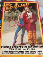 Circusposter Carré, Ophalen of Verzenden, Zo goed als nieuw