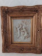 Prachtige unieke schilderij met gedetailleerde Lijst, Ophalen, Minder dan 50 cm, Nieuw, Schilderij