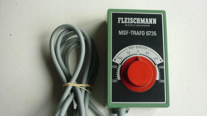 Fleischmann 6735 MSF transformator, Hobby en Vrije tijd, Modeltreinen | N-Spoor, Gebruikt, Transformator of Voeding, Gelijkstroom