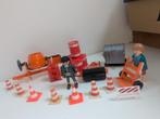 Leuke bouwplaats Playmobil, Kinderen en Baby's, Speelgoed | Playmobil, Ophalen of Verzenden, Gebruikt