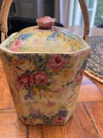 Vintage suiker/ kandij pot ,, Mille Fleurs”, Antiek en Kunst, Ophalen of Verzenden