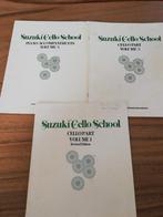 Suzuki cello school, deel 1 en 5, Muziek en Instrumenten, Bladmuziek, Klassiek, Les of Cursus, Ophalen of Verzenden, Zo goed als nieuw