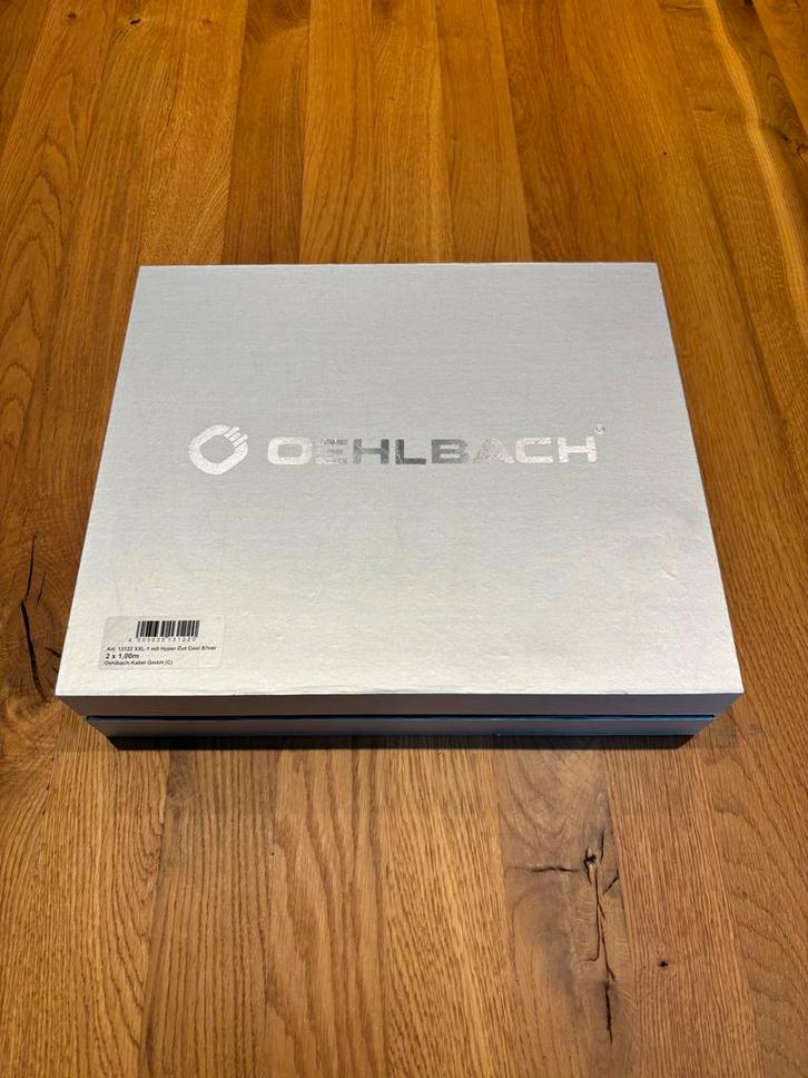 Oehlbach Interlink Kabel, Audio, Tv en Foto, Audiokabels en Televisiekabels, Zo goed als nieuw, Interlink-kabel, Minder dan 2 meter