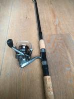 Complete Vishengel Set met Molen, Watersport en Boten, Hengelsport | Karpervissen, Ophalen of Verzenden, Gebruikt, Complete set