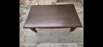 Salontafel tafel kolonials koloniaal bruin, Ophalen, Rechthoekig, 50 tot 100 cm, Minder dan 50 cm