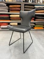 Showmodel Leolux Callas Eetkamerstoel zwart leer Stoel, Huis en Inrichting, Stoelen, Leolux, Zwart, Nieuw, Leer