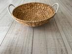 Ikea rieten mand rond, Huis en Inrichting, Woonaccessoires | Schalen en Manden, Ophalen of Verzenden, Zo goed als nieuw, Rond
