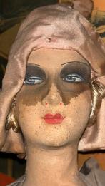 Antieke Franse harlekijn sofadoll, Antiek en Kunst, Verzenden
