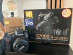 Nikon D 7000 te koop, Audio, Tv en Foto, Fotocamera's Digitaal, Ophalen of Verzenden, Zo goed als nieuw, Nikon