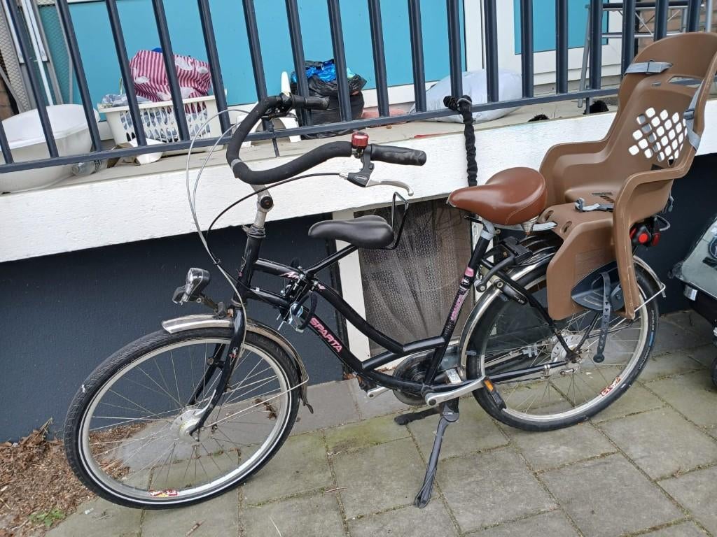 Sparta Amazone moederfiets, Ophalen, 2 zitjes, Sparta, Gebruikt