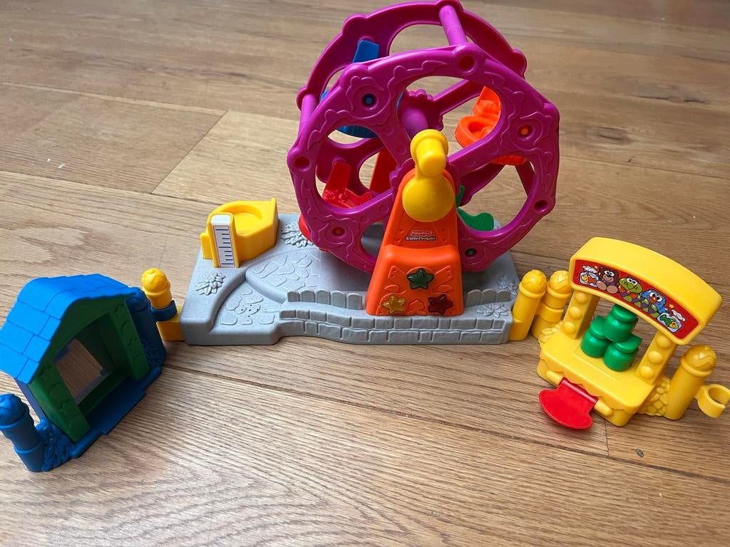 Little People Reuzenrad, Kinderen en Baby's, Speelgoed | Fisher-Price, Ophalen of Verzenden, Gebruikt, Speelset