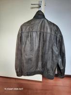 Leren jas, Kleding | Heren, Ophalen, Gedragen, Maat 56/58 (XL), Groen