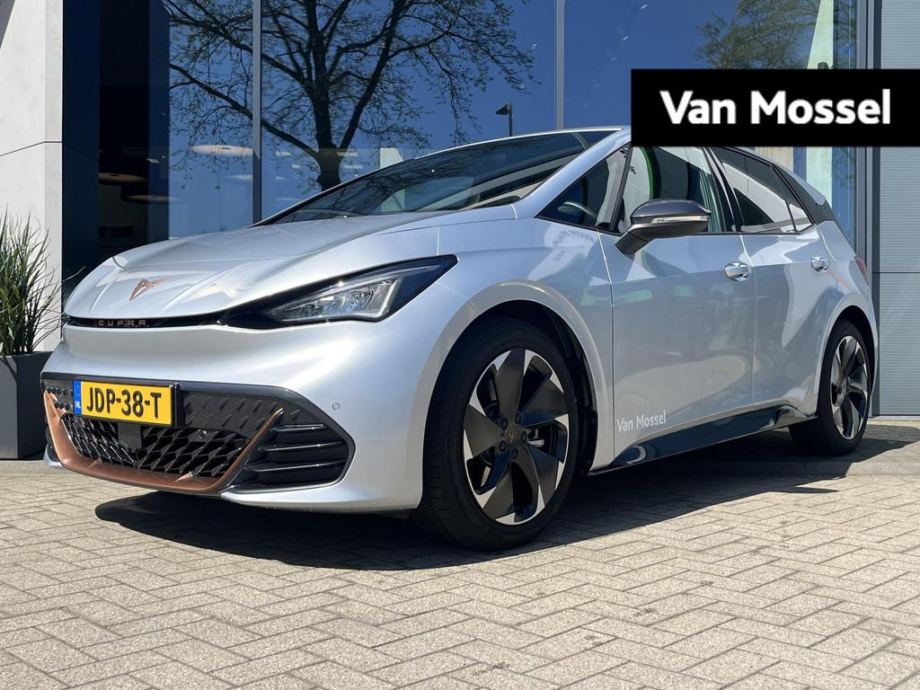 CUPRA Born Essential Limited 63 kWh 231 PK | Parkeersensoren, Auto's, Automaat, 12 maanden, Zwart, 63 kWh