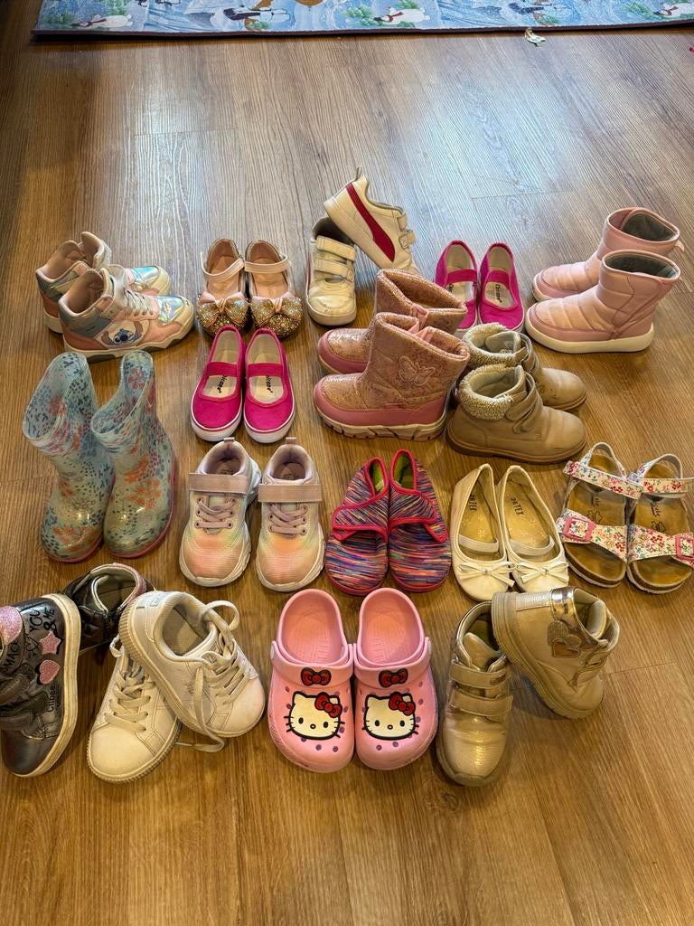 Grote partij schoenen maat 25/26, Ophalen of Verzenden, Gebruikt, Meisje, Schoenen