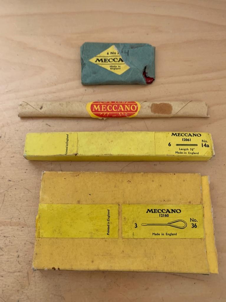 Meccano Nieuwe onderdelen in de verpakking., Ophalen of Verzenden