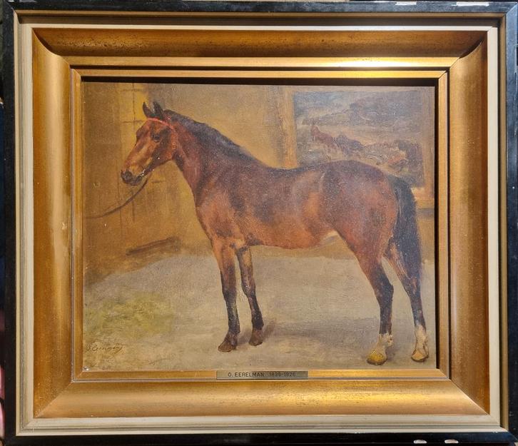 schilderij Eerleman, Antiek en Kunst, Kunst | Schilderijen | Klassiek, Ophalen