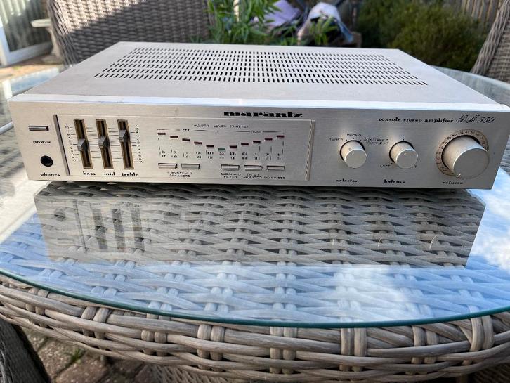 Marantz PM 350 vintageversterker, Audio, Tv en Foto, Versterkers en Receivers, Gebruikt, Stereo, Minder dan 60 watt, Marantz, Ophalen of Verzenden