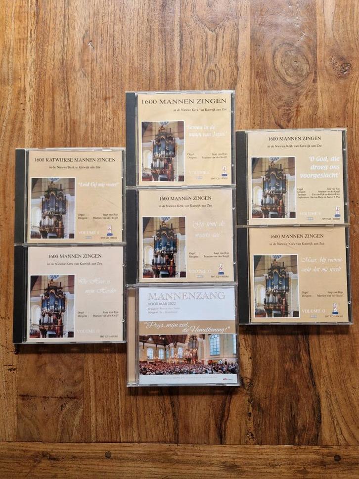 Mannenzang Katwijk 7 cd's, Cd's en Dvd's, Cd's | Religie en Gospel, Zo goed als nieuw, Koren of Klassiek, Ophalen of Verzenden