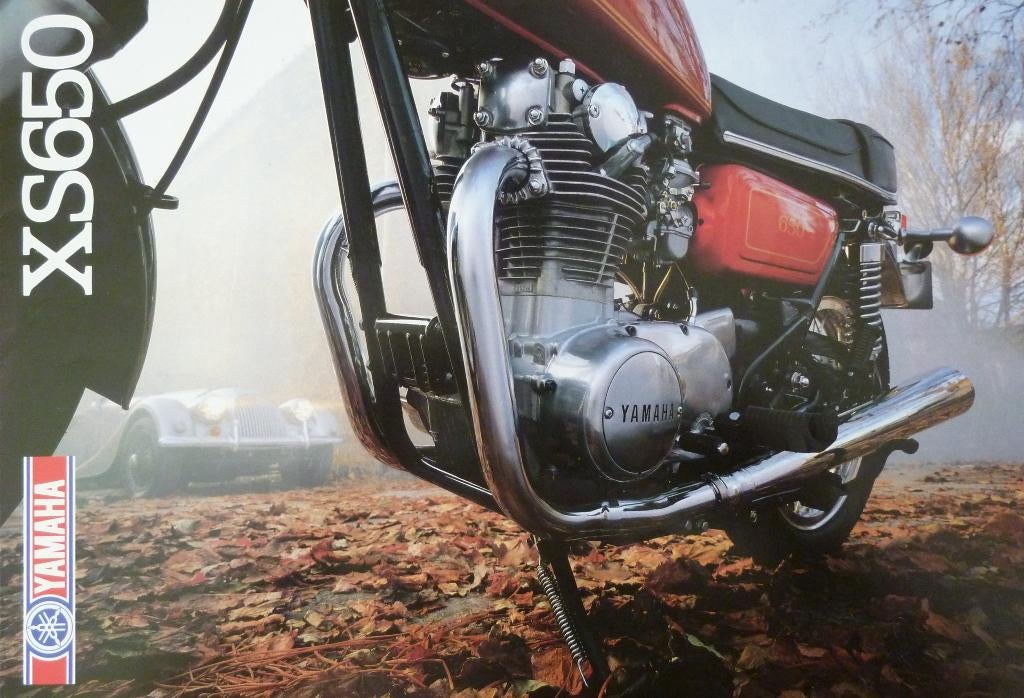 Folder YAMAHA XS 650 1982, Ophalen of Verzenden, Yamaha