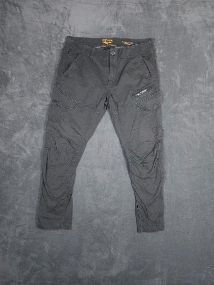 Pme Legend Broek W38 L32 Antraciet Grijs Cargo Pall Mall, Kleding | Heren, Spijkerbroeken en Jeans, Zo goed als nieuw, W36 - W38 (confectie 52/54)