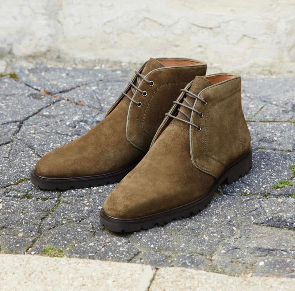 NIEUW MC Finlay Grant Boots EU 45 Khaki, Kleding | Heren, Schoenen, Bruin, Verzenden, Boots, Nieuw