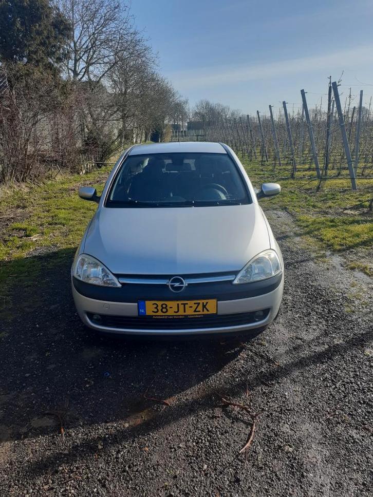 Opel Corsa 1.4 I 16V 3D 2002 Grijs, Auto's, Opel, Particulier, Corsa, Benzine, D, Hatchback, Handgeschakeld, Origineel Nederlands