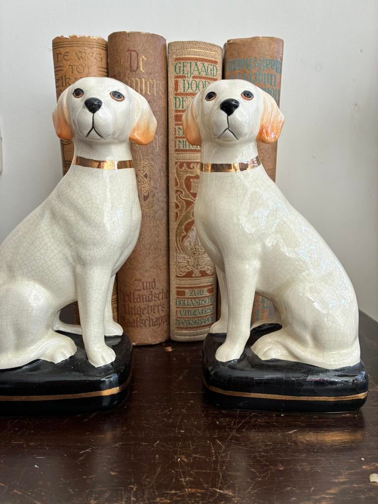 Set Takahashi labrador honden, Verzamelen, Beelden en Beeldjes, Ophalen of Verzenden, Zo goed als nieuw, Dier