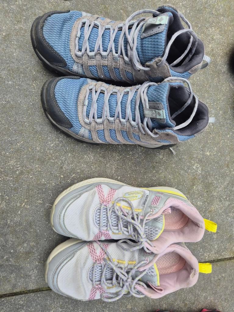 Columbia en sketchers wandelschoenen dames, Ophalen