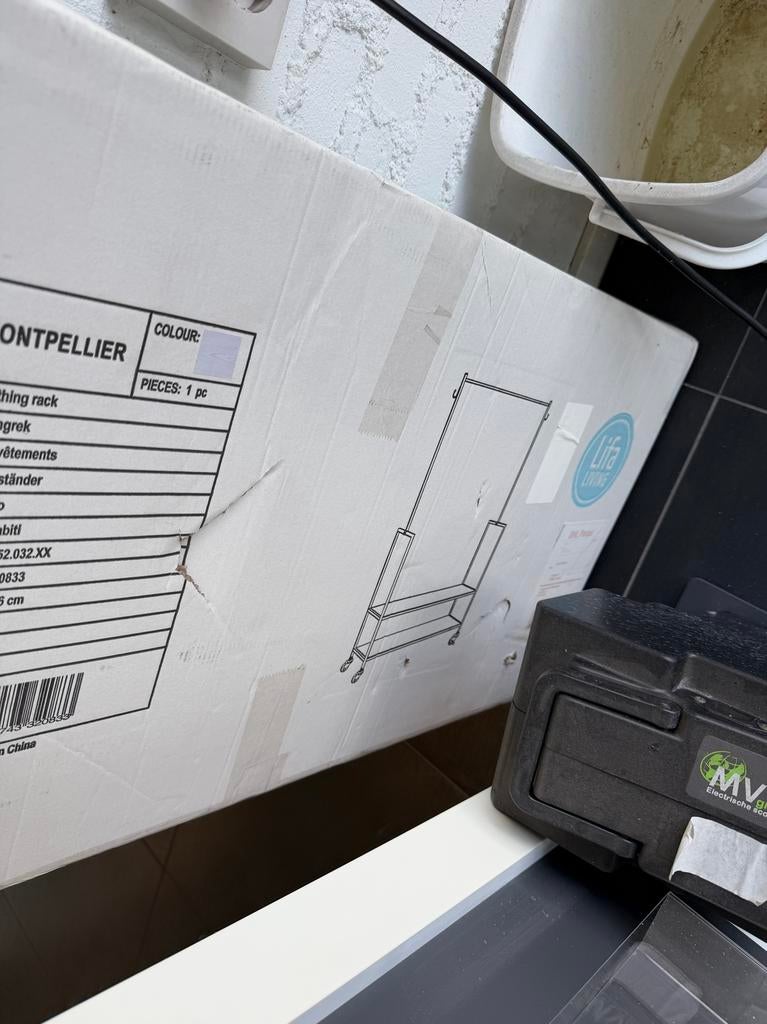 Nieuw kledingrek in doos, Ophalen of Verzenden, Nieuw