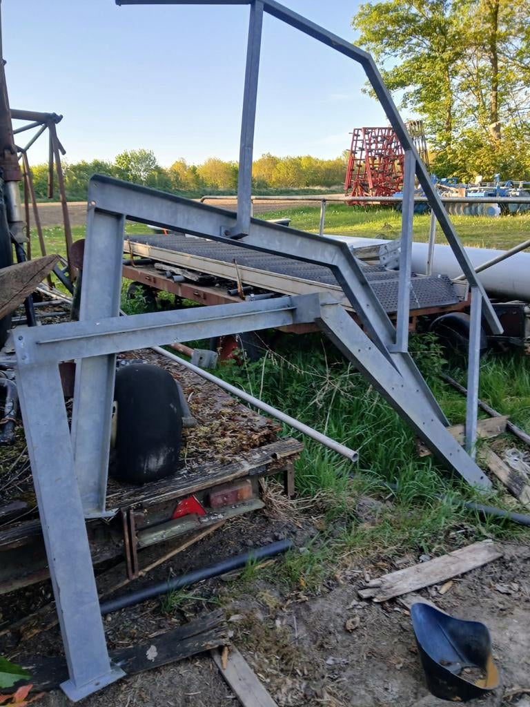 Bordes gegalvaniseerd, hoogte 115 cm - Oerdegelijk, Ophalen of Verzenden, Minder dan 2 meter
