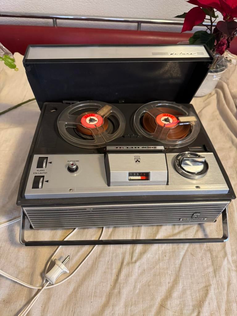 Grundig,Bandrecorder,TK140 De Luxe,sixties,zeventies,vintage, Ophalen of Verzenden, Bandrecorder