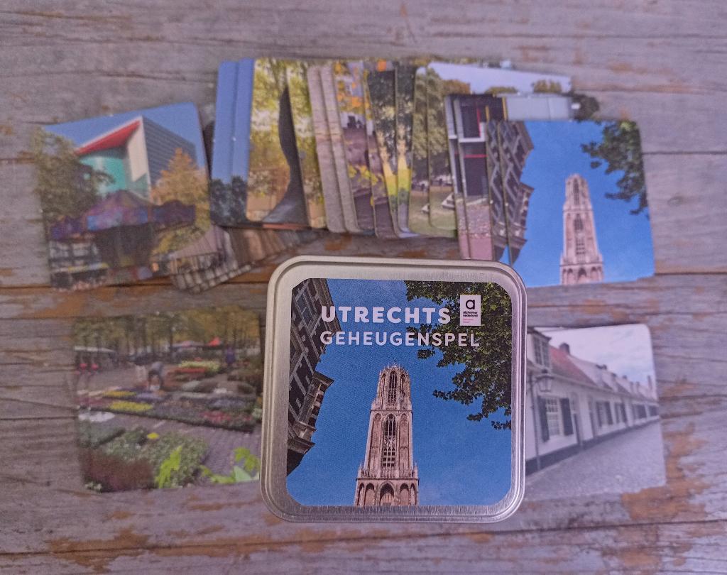 Nieuw Utrecht: Memory memorie spel, geheugenspel, Hobby en Vrije tijd, Een of twee spelers, Ophalen, Nieuw