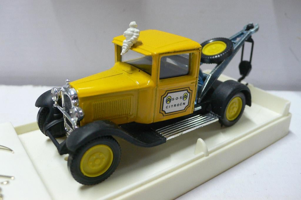 citroen c4 - citroen  kraanwagen - solido - 1/43, Verzenden, Nieuw, Auto, Solido