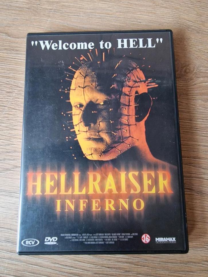 Hellraiser Inferno DVD - Horrorfilm met Pinhead, Cd's en Dvd's, Dvd's | Horror, Gebruikt, Overige genres, Vanaf 16 jaar, Ophalen of Verzenden
