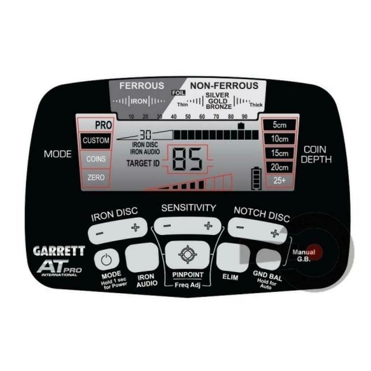 Garrett AT Pro International metaaldetector met gratis Spoel, Hobby en Vrije tijd, Metaaldetectors, Garrett, Nieuw, De Buorren 114, 8408 HP Lippenhuizen