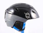 59 60 61 cm ski snowboard helm SLOKKER, Black/grey/blue