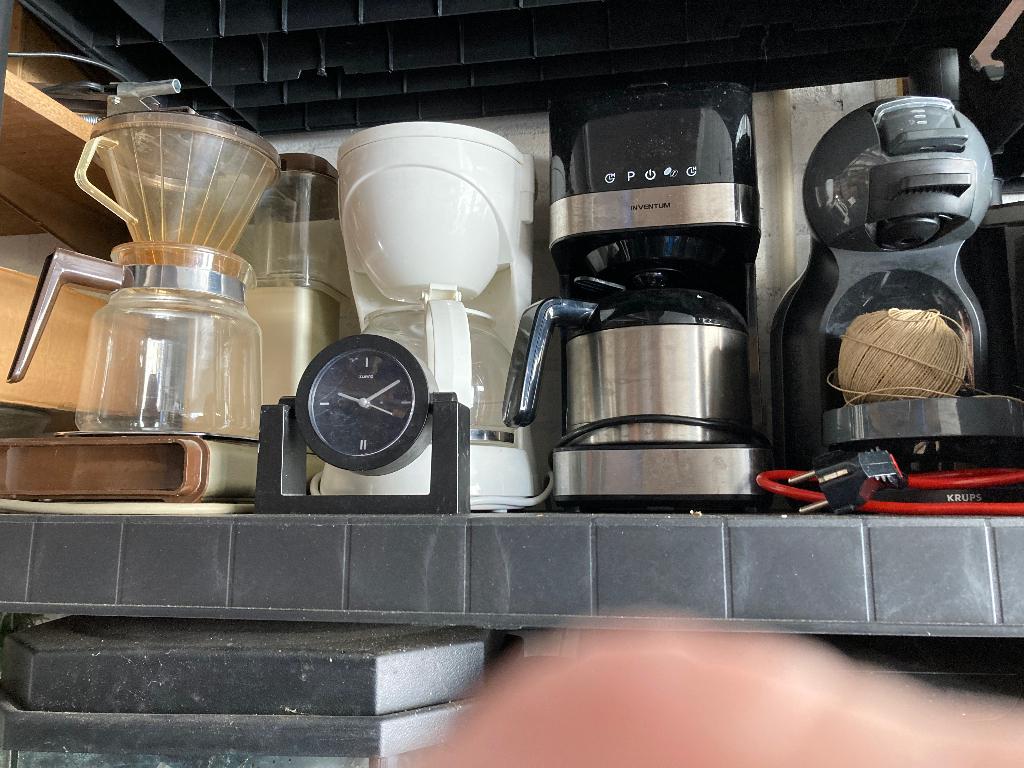 diversen Koffiezetapparaten, Ophalen, Gebruikt