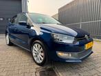 Volkswagen POLO 1.2-12V BlueMotion Trendline Team - Cruise -, Auto's, Voorwielaandrijving, Euro 5, Zwart, Blauw