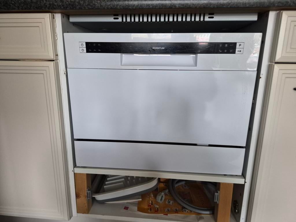 Inventum VWV5520/02 Compacte Vaatwasser - Wit, Ophalen, Gebruikt, Minder dan 10 liter, Vrijstaand