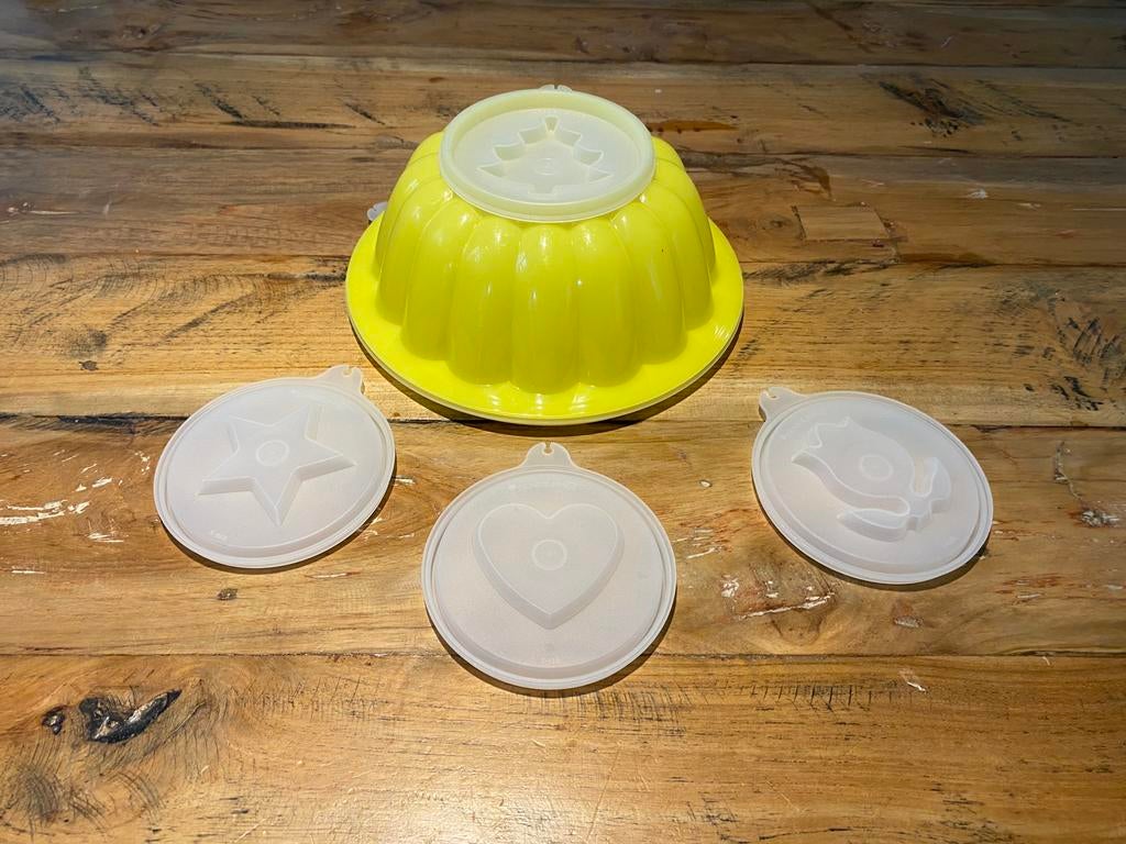 Tupperware puddingvorm, Ophalen of Verzenden, Zo goed als nieuw