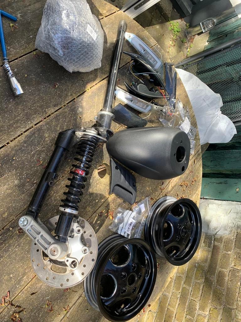 Zip onderdelen, Motoren, Ophalen of Verzenden