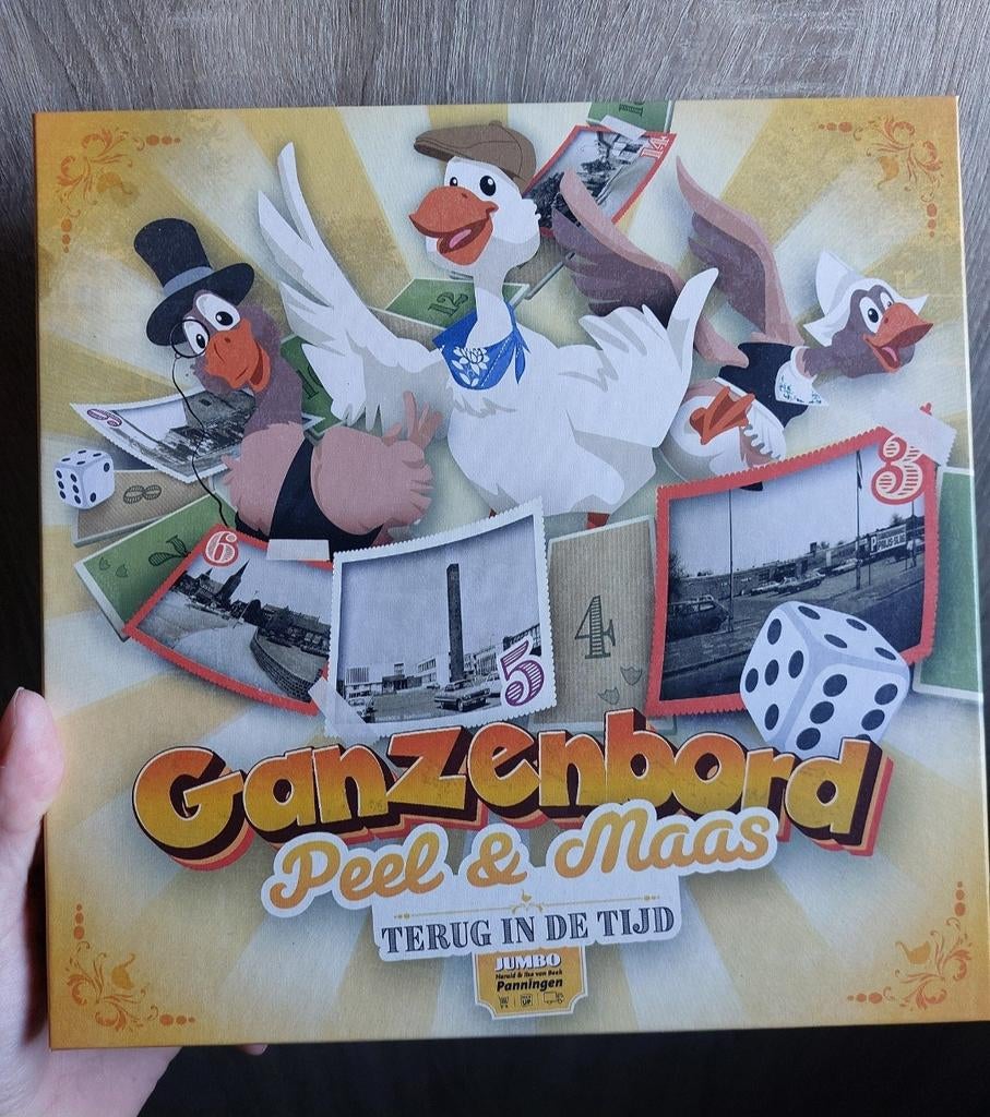 Ganzenbord Peel & Maas Terug in de Tijd, Ophalen of Verzenden