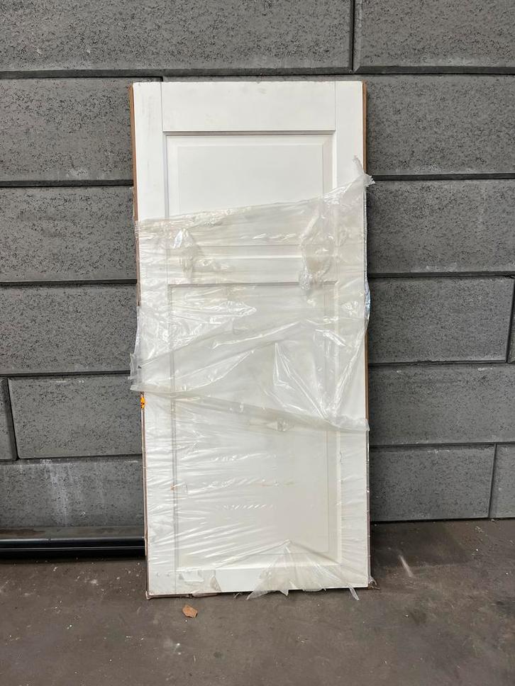 Witte binnendeur 201,5x88 cm - in verpakking, Doe-het-zelf en Verbouw, Deuren en Horren, Gebruikt, Binnendeur, 200 tot 215 cm
